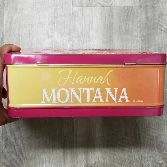 Hanna Montana Vintage Metal Lunch Box - Picture 5 of 9